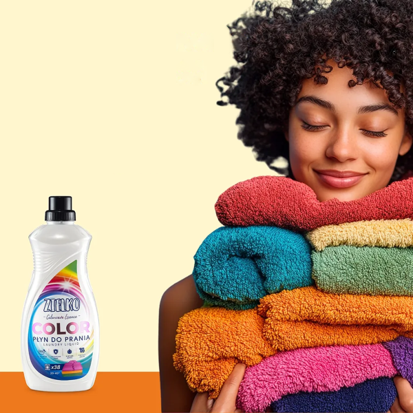 Zielko värviliste riiete pesuvahend Colorwave Essence 1520ml