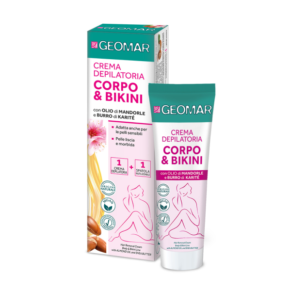 Geomar karvaeemalduskreem kehale ja bikiinipiirkonnale mandliõli ja sheavõiga 150ml
