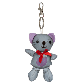 Helkurloom Kass punase lipsuga