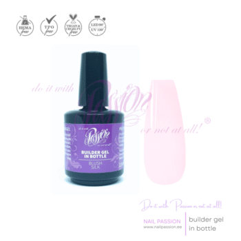 Passion Builder Gel In Bottle Blush Silk 15ml