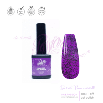 Nail Passion geellakk Wicked Lilac 15ml