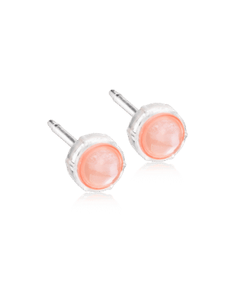 Blomdahl kõrvarõngad Glossy Coral 6mm