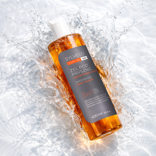 Sylveco Pure Line MEN ergutav ja rahustav 3in1 dušigeel Energy Balance 400ml