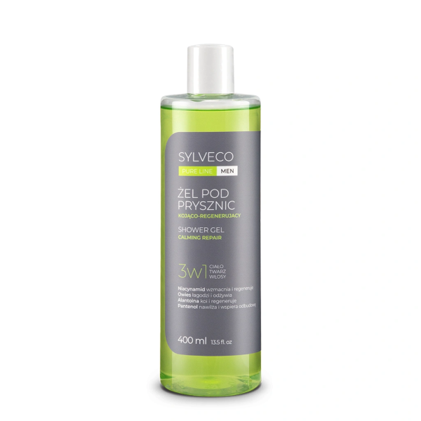 Sylveco Pure Line MEN rahustav ja taastav 3in1 dušigeel Calming Repair 400ml