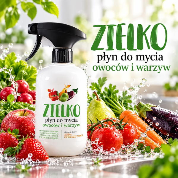 Zielko puu- ja köögiviljade pesuvahend 500ml